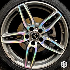 휠 홀로그램 스티커 차량용 자동차, 벤츠 CLA클래스 CLA 220 AMG / 18인치