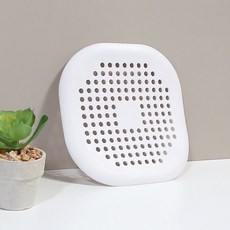 배수구캡 하수구트랩 PTR 실리콘 배수구 바닥커버 다이소 머리카락 거름망 하수구망, 화이트