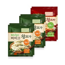 (냉동)CJ제일제당 비비고 왕교자350gx4개+비비고 김치왕교자350gx2개, 1개