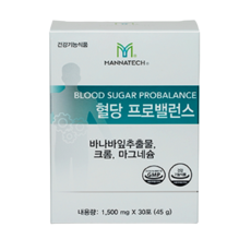 혈당 프로밸런스 45g (1500mg x 30포) 혈당조절식품