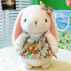 흰토끼 산토끼 어린이 애착인형 생일선물 어린이인형 안고자는인형, A