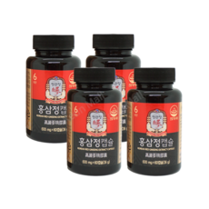 정관장 홍삼정캡슐 600mg X 60캡슐 (36g) 4개 240캡슐