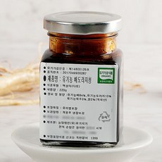 유기농 배도라지청 220gx1, 단품, 220g