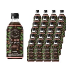 해태htb 썬키스트 아티제 리치블랙커피, 500ml, 24개