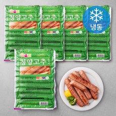 도나우 청양고추 소시지 (냉동), 1kg, 5개