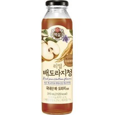 CJ제일제당 백설 리얼 배도라지청 310ml