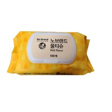 [lesventes] 노브랜드 물티슈 100매 캡형, 1개