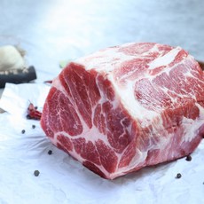 더푸드마켓 듀록 흑돼지 수육용 통목살 1kg 2kg, 1팩