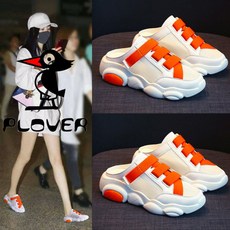 여성 발편한 뮬스니커즈 키높이 뮬운동화 슬립온