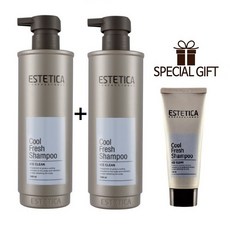 에스테티카 쿨 후레쉬 샴푸/미용실 대용량 1000ml+1000ml+100ml