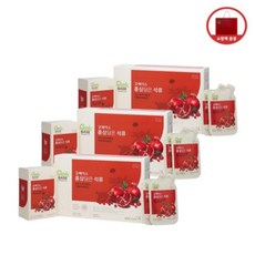 [3박스] 정관장 굿베이스 홍삼 담은 석류 50ml x 30포 선물 쇼핑백 포함 추천 고급 어머니 음료 석루 즙 파우치 여성 중년 여자 시니어 실버 50대 중년 60대 40대 간식, [50ml x 30포] x 3박스