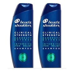 헤드앤숄더 클리니컬 스트렝스 비듬 샴푸 400ml 2개 세트, 1개