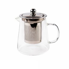 블룸엣홈 내열유리 티포트 YW-00229, 혼합 색상, 550ml