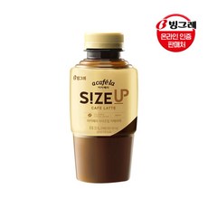 [빙그레] 아카페라 사이즈업 카페라떼 350ml 20입, 20개