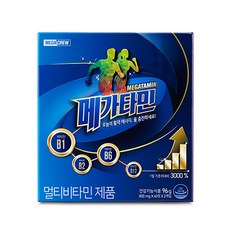 메디쿼터스 메가타민 비타민B 컴플렉스 + 쇼핑백, 60정, 1개