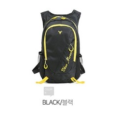 블랙 각진 아웃도어 여행 다용도 등산 백팩 백백