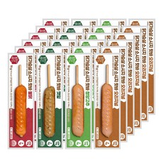 방탄푸드 닭가슴살 소시지 핫바 70g 4종, 혼합 24팩(오리지널6+깻잎6+청양고추6+불닭6)