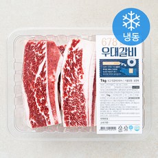 678 우대 갈비 (냉동), 1kg, 1개