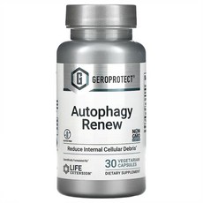 라이프익스텐션 GeroProtect 오토파지리뉴 30베지캡슐 Autophagy Renew