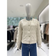 듀엘 D221PSG656 사각퀼팅 레더 점퍼(1369746)
