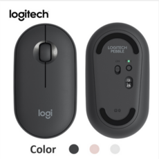 로지텍 Pebble 무소음 마우스, 블랙, 로지텍 Pebble 마우스