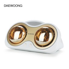 대웅 욕실 난방기 3구 DWH-BR3030 벽걸이 목욕탕히터 난로, DWH-BR2020(2구)