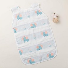 와이어 통기 여름 은타입 땀흡수 s에어컨 얇은 군용침낭, C04-M기장 60cm(적합 95cm이, T18-작은코끼리(6단)