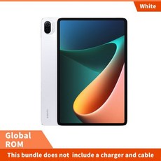 Xiaomi Mi 패드 5 Pro 6GB + 128GB 태블릿 Snapdragon 870 CPU 정제 11 \"2.5K 스크린 8600mAh 배터리 글로벌 버전, 6GB 128G WIFI, Bundle 1 White