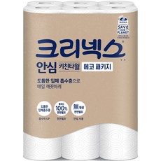 크리넥스 안심 키친타월 에코 패키지 120매, 12개입, 1개