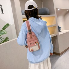 더블엠 미니 슬링백 메신저 어린이 학생 핸드폰 보조