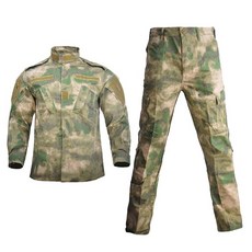 전투복 미군 특전사 특수부대 udt 군복 전투복 유니폼 남자 airsoft 위장 전술 정장 캠핑 육군 특수 부대 전투 jcckets 바지 군사 군인 옷, S-60-70kg, 파멸 녹색
