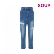 [SOUP] [숲] 데미지 데님 팬츠(SW7DP80)
