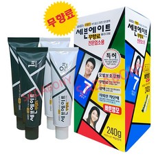 [동성제약] 국내 NO.1 염모제!! 세븐에이트 무향료 칼라크림 전문업소용 대용량 240g 새치염색약, 1개, 7호(자연스런 흑갈색)