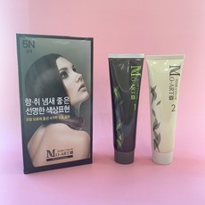냄새 안나는 순한 흰머리 새치 모아트 헤어칼라 염색약 150ml, 3N 흑갈색