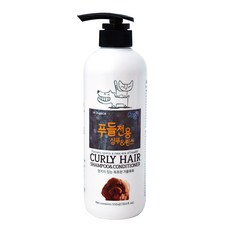 포켄스 푸들 전용 샴푸+린스 550ml 곱슬모발 케어, 단품