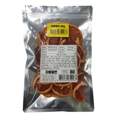 올내추럴 건조과일 자몽 절반컷, 80g, 1개