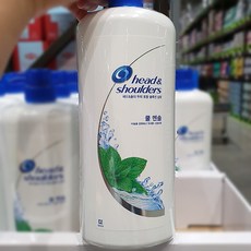 헤드앤숄더 쿨 멘솔 샴푸, 1200ml, 2개