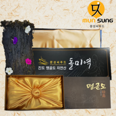 문성씨푸드 맹골도 자연산 돌미역 맹골군도미역 산모미역 대각, 1box, 400~450g