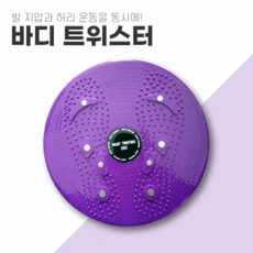 바디트위스터 허리돌리기기구 발판 원반허리돌리기 트위스트운동기구 트위스트운동기, 트위스트 운동기구 1개