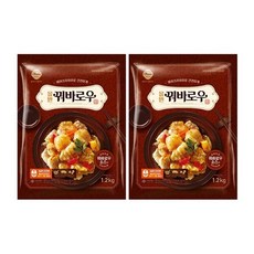 올반꿔바로우 1.2kg 2봉 (소스포함)