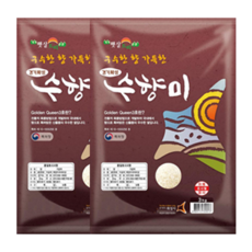골든퀸 3호 수향미 골드퀸 골드퀸3호 류수영 구수한 누룽지향 향미쌀 향미, 3kg, 2개