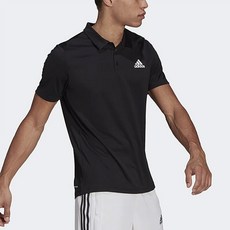 아디다스(ADIDAS) 골프 폴로 반팔 카라티 남성 골프웨어 초경량 트레이닝 티셔츠