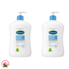 세타필 바디워시 대용량 산뜻한향 1000ml x 2개 저자극 보습 민감한 피부 바디클렌져, 세타필 대용량 바디워시