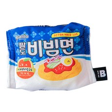 팔도 바잇미 강아지 비빔면 노즈워크 장난감, 혼합색상, 1개