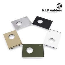 N.I.P 원버너 플레이트 / 테이블버너 / 파워호스버너호환, 원버너플레이트 [아이보리]
