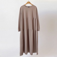 여성 캉캉 롱 원피스 4color / 국내생산