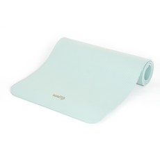 와두 밸런스 NBR 요가매트 10mm, 앨리스민트, 그레이(스트랩)