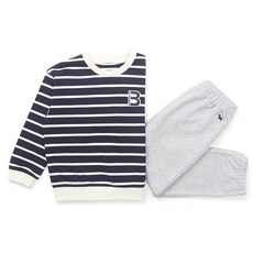[블루독아동 키즈2]ST배색조거 트레이닝세트(22W1067205∼6)추리닝 상하복 S