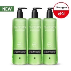 뉴트로지나 레인바스 안티박테리아 바디워시 시트러스로제향, 473ml, 3개