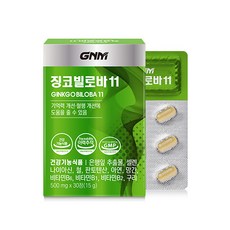 GNM자연의품격 징코 빌로바11, 30정, 1개